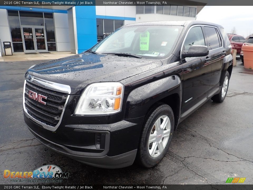 2016 GMC Terrain SLE Ebony Twilight Metallic / Jet Black Photo #2