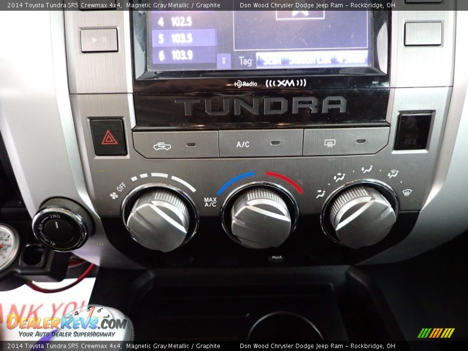 2014 Toyota Tundra SR5 Crewmax 4x4 Magnetic Gray Metallic / Graphite Photo #20
