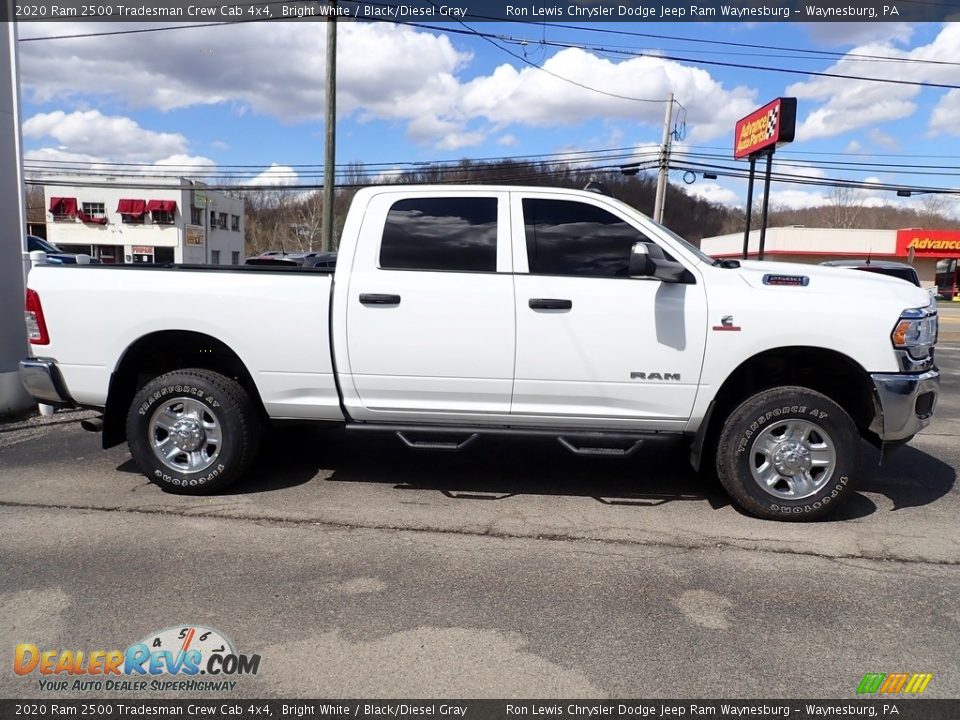 2020 Ram 2500 Tradesman Crew Cab 4x4 Bright White / Black/Diesel Gray Photo #6