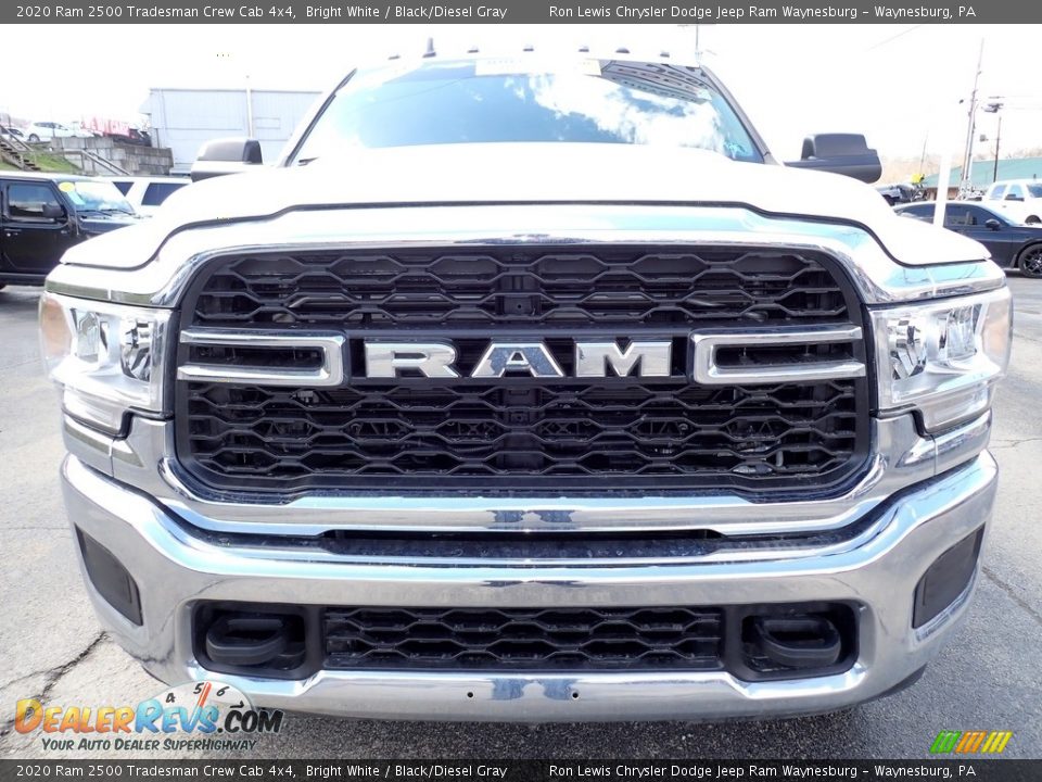 2020 Ram 2500 Tradesman Crew Cab 4x4 Bright White / Black/Diesel Gray Photo #8