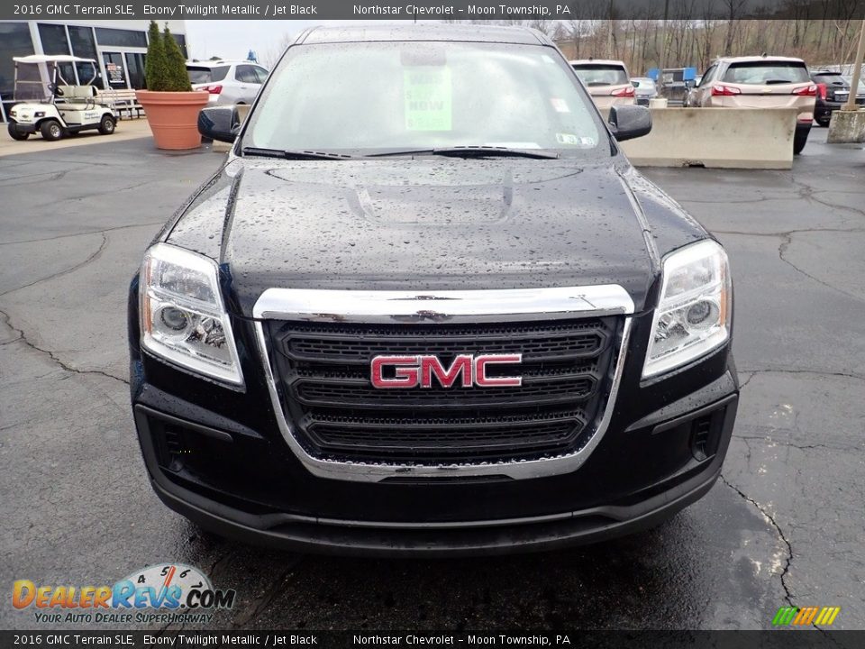 2016 GMC Terrain SLE Ebony Twilight Metallic / Jet Black Photo #13