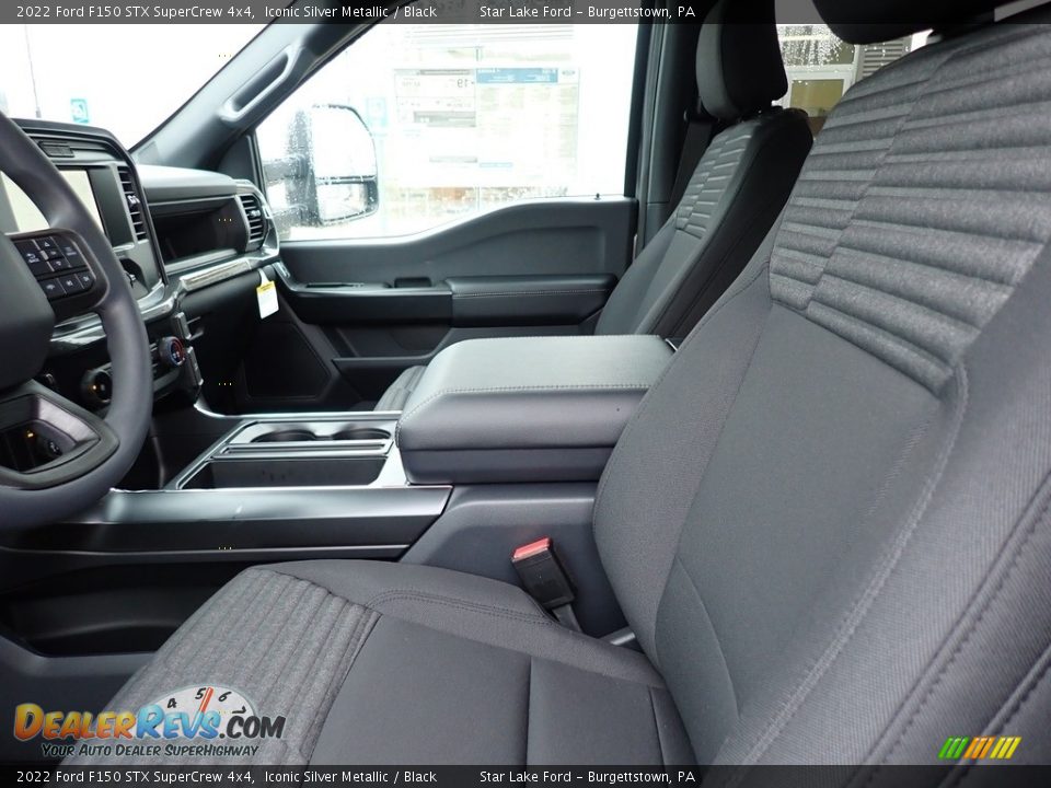 Front Seat of 2022 Ford F150 STX SuperCrew 4x4 Photo #9