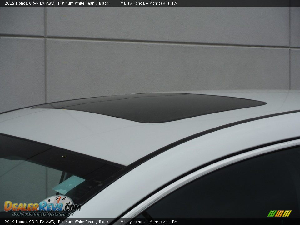 2019 Honda CR-V EX AWD Platinum White Pearl / Black Photo #3