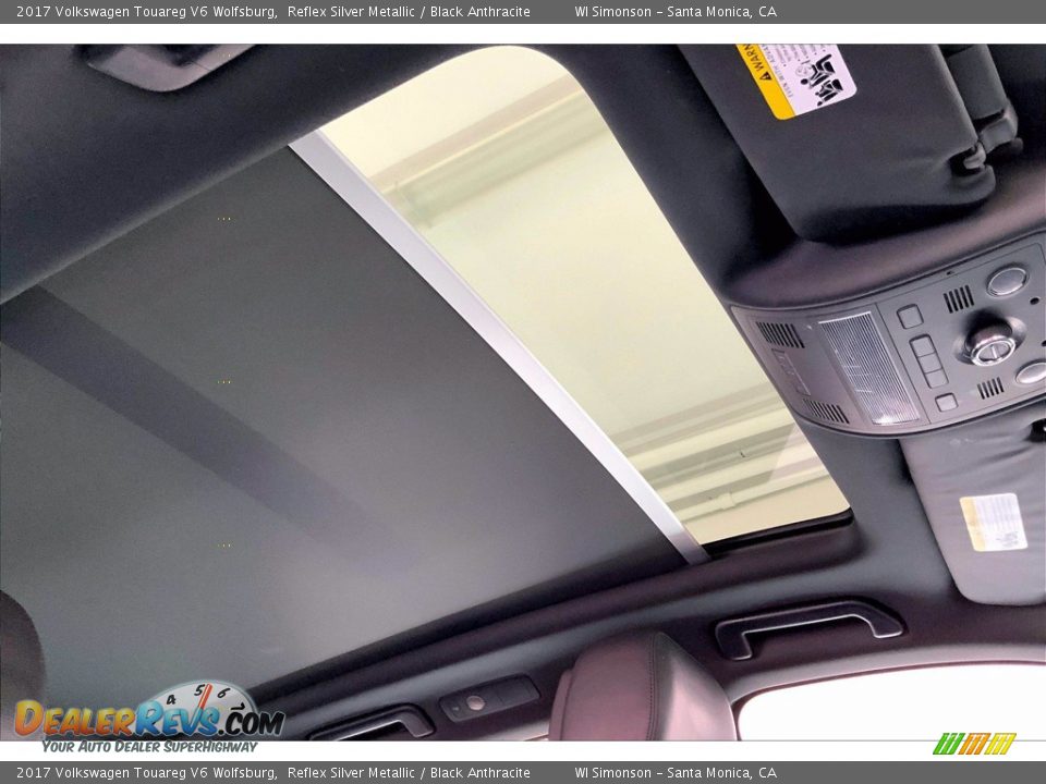 Sunroof of 2017 Volkswagen Touareg V6 Wolfsburg Photo #25