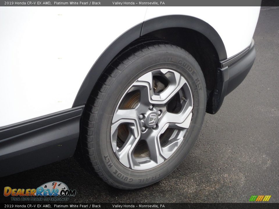 2019 Honda CR-V EX AWD Platinum White Pearl / Black Photo #4