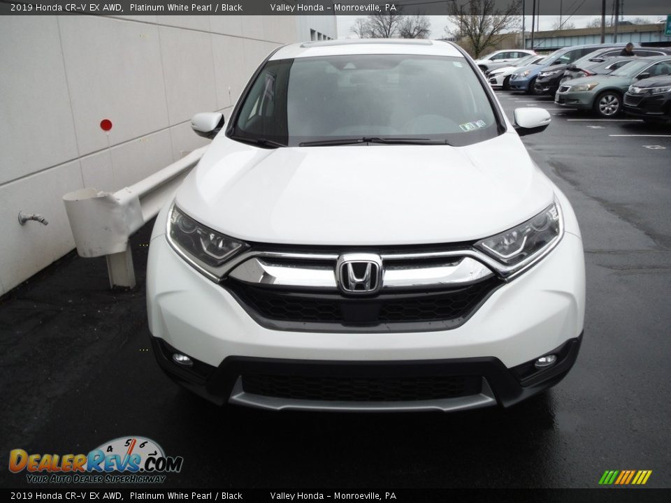 2019 Honda CR-V EX AWD Platinum White Pearl / Black Photo #5