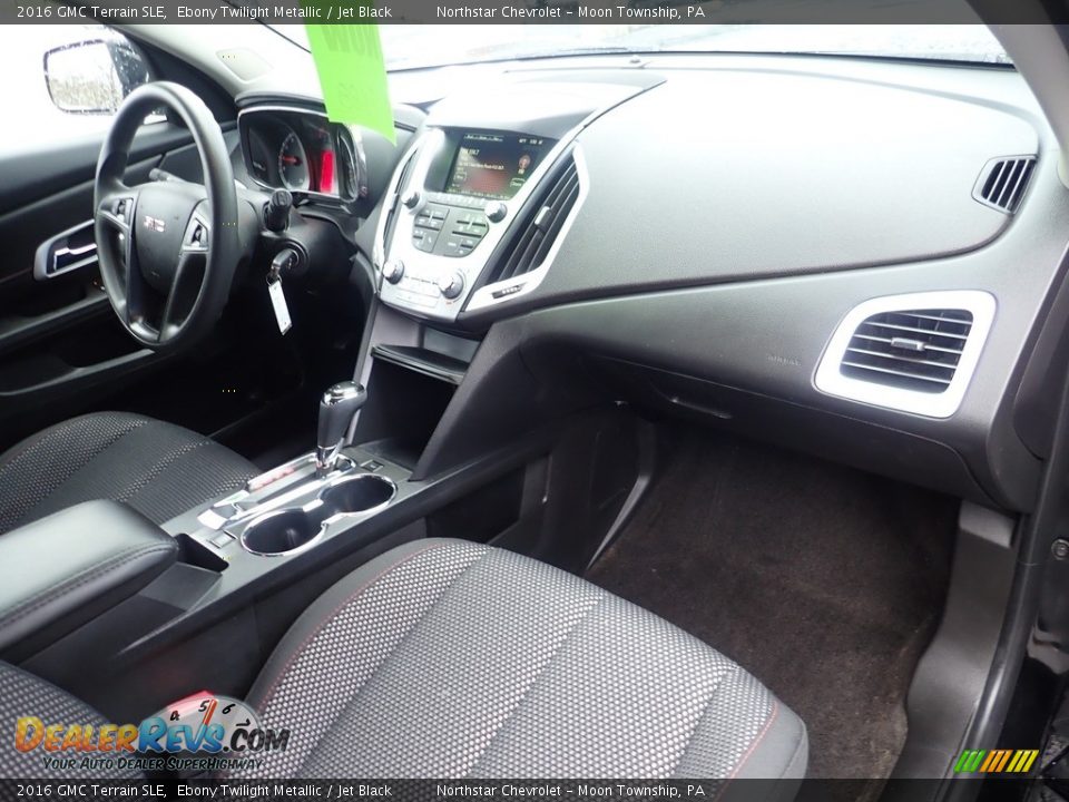 2016 GMC Terrain SLE Ebony Twilight Metallic / Jet Black Photo #16