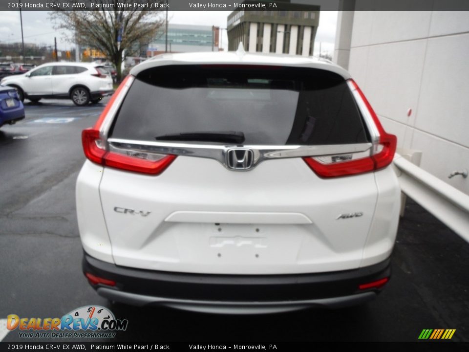 2019 Honda CR-V EX AWD Platinum White Pearl / Black Photo #9