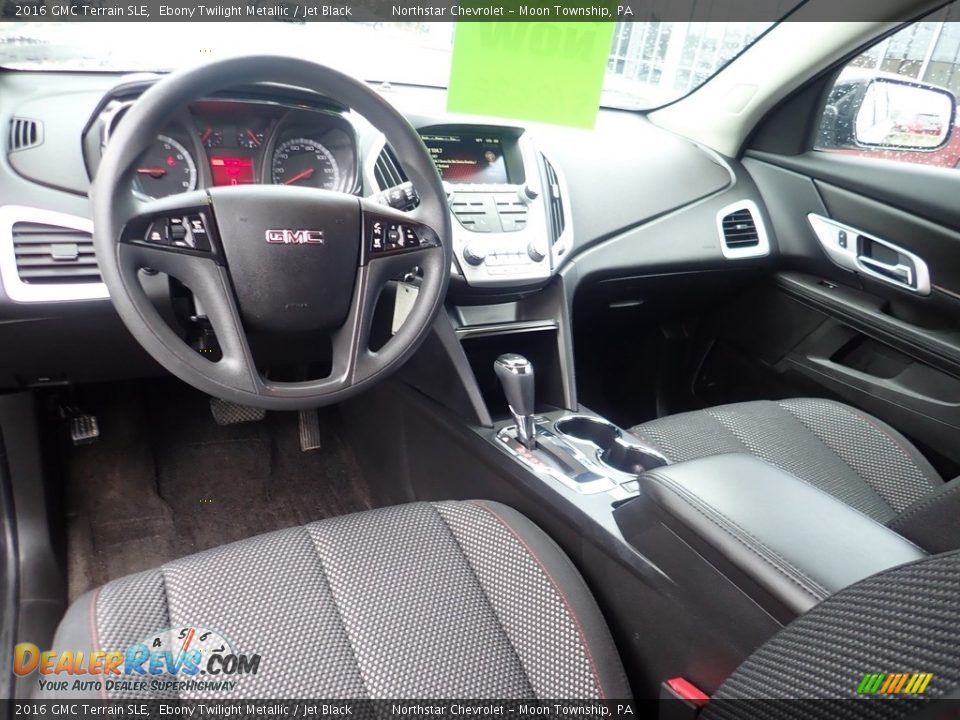 2016 GMC Terrain SLE Ebony Twilight Metallic / Jet Black Photo #22