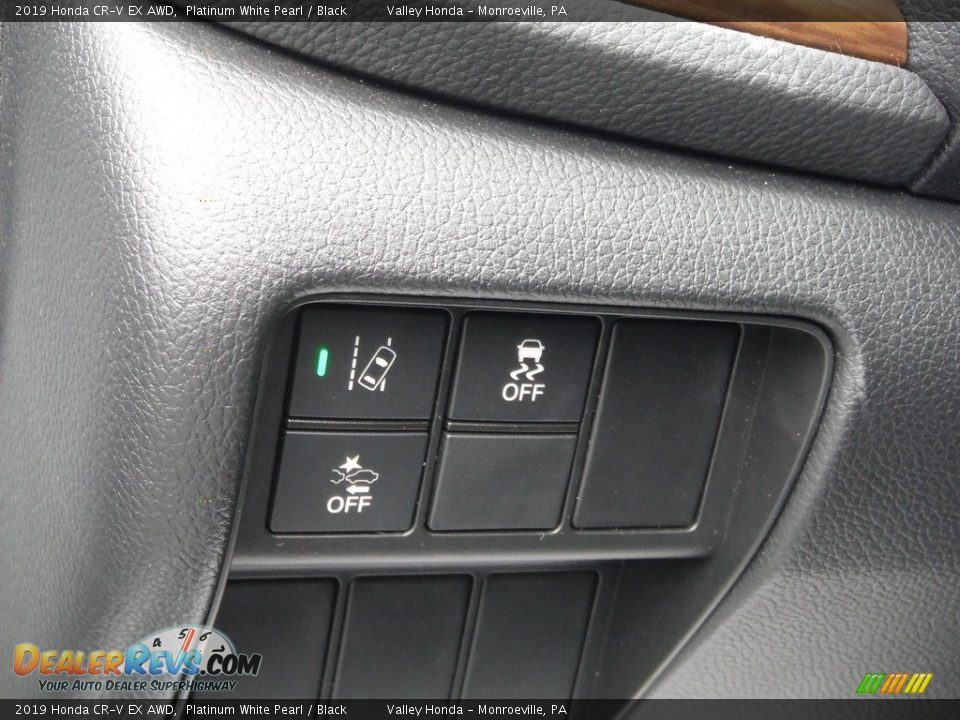 2019 Honda CR-V EX AWD Platinum White Pearl / Black Photo #14