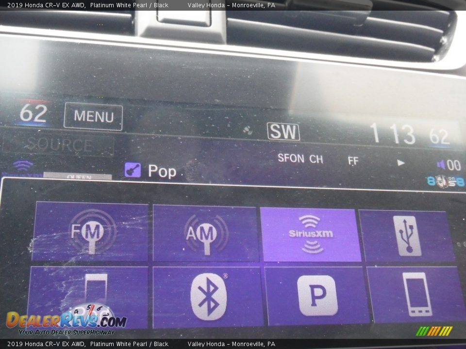 2019 Honda CR-V EX AWD Platinum White Pearl / Black Photo #18