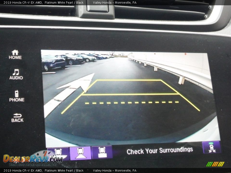 2019 Honda CR-V EX AWD Platinum White Pearl / Black Photo #20