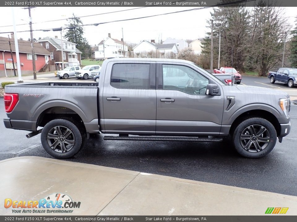 Carbonized Gray Metallic 2022 Ford F150 XLT SuperCrew 4x4 Photo #6