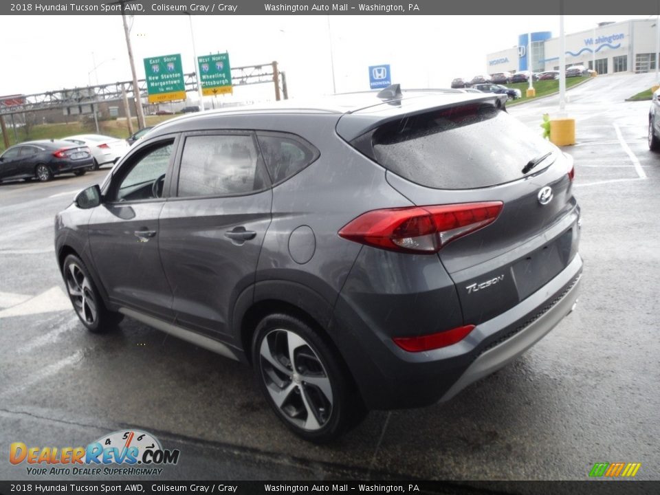 2018 Hyundai Tucson Sport AWD Coliseum Gray / Gray Photo #7