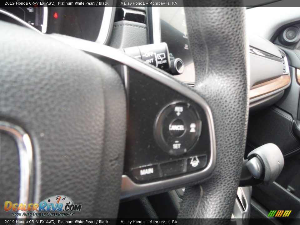 2019 Honda CR-V EX AWD Platinum White Pearl / Black Photo #24