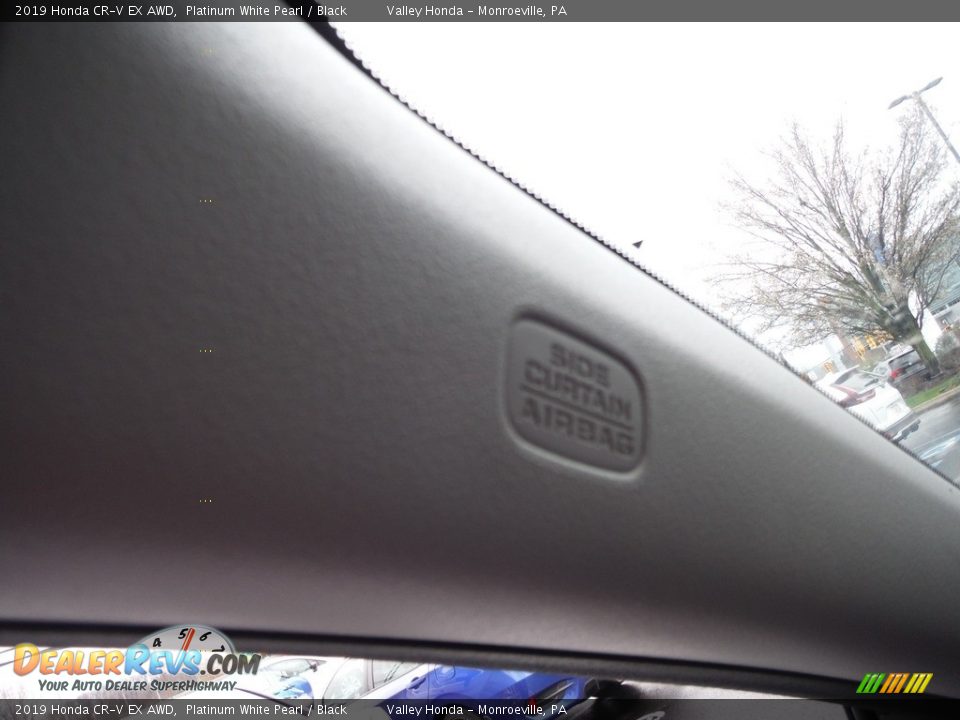 2019 Honda CR-V EX AWD Platinum White Pearl / Black Photo #25
