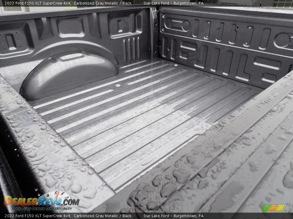 2022 Ford F150 XLT SuperCrew 4x4 Carbonized Gray Metallic / Black Photo #12