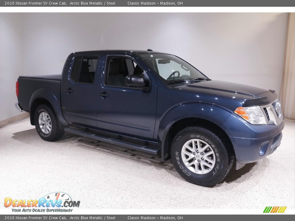 Arctic Blue Metallic 2016 Nissan Frontier SV Crew Cab Photo #1