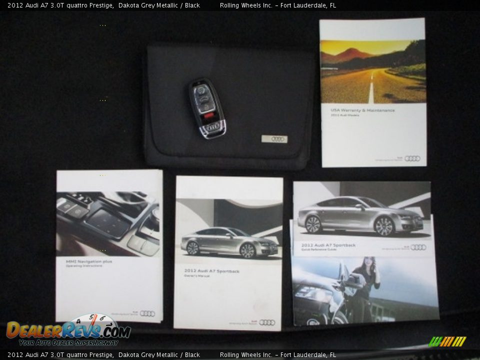 Books/Manuals of 2012 Audi A7 3.0T quattro Prestige Photo #26