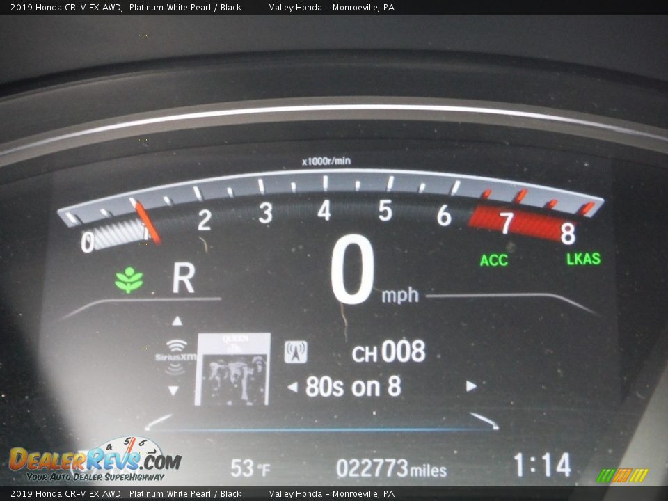 2019 Honda CR-V EX AWD Platinum White Pearl / Black Photo #32