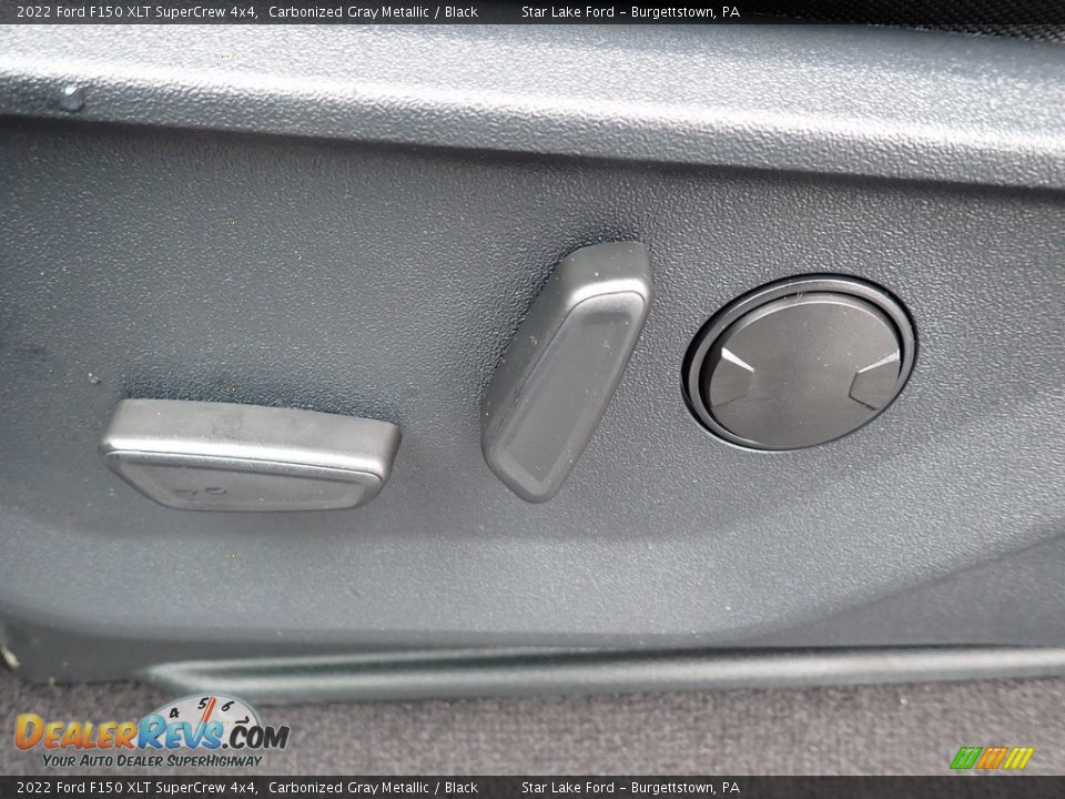 2022 Ford F150 XLT SuperCrew 4x4 Carbonized Gray Metallic / Black Photo #16
