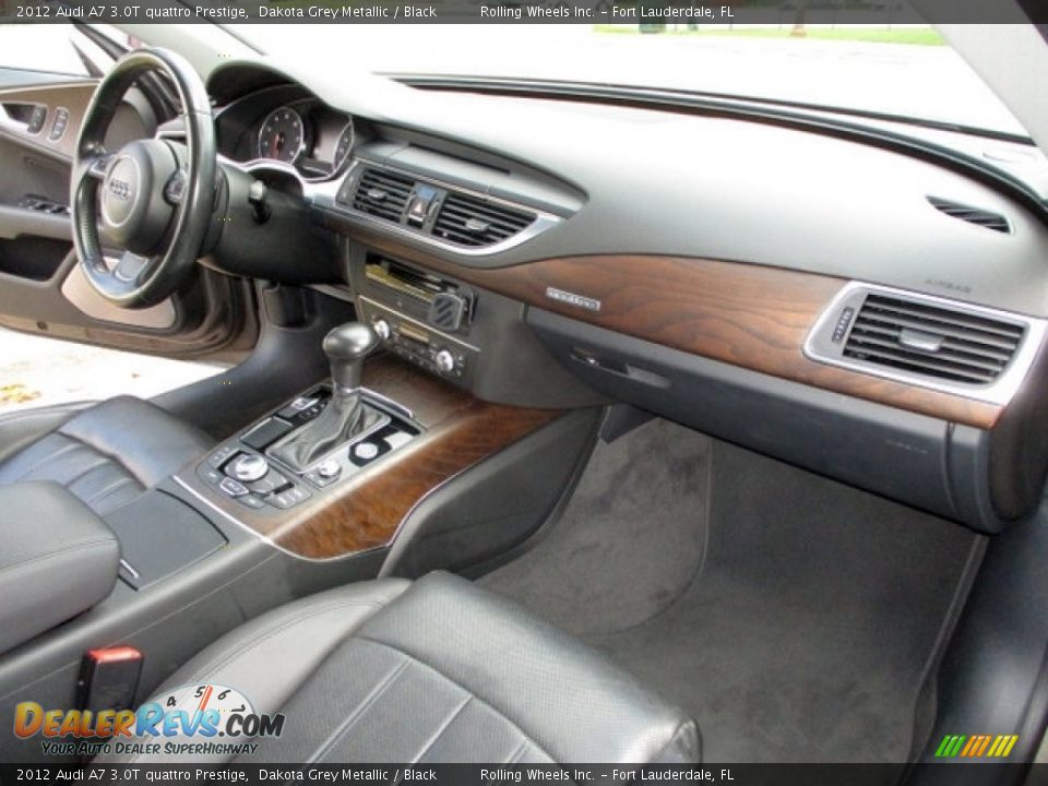 Black Interior - 2012 Audi A7 3.0T quattro Prestige Photo #32