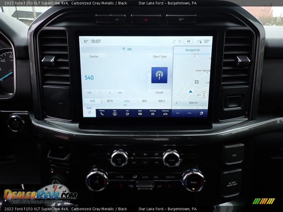 2022 Ford F150 XLT SuperCrew 4x4 Carbonized Gray Metallic / Black Photo #20