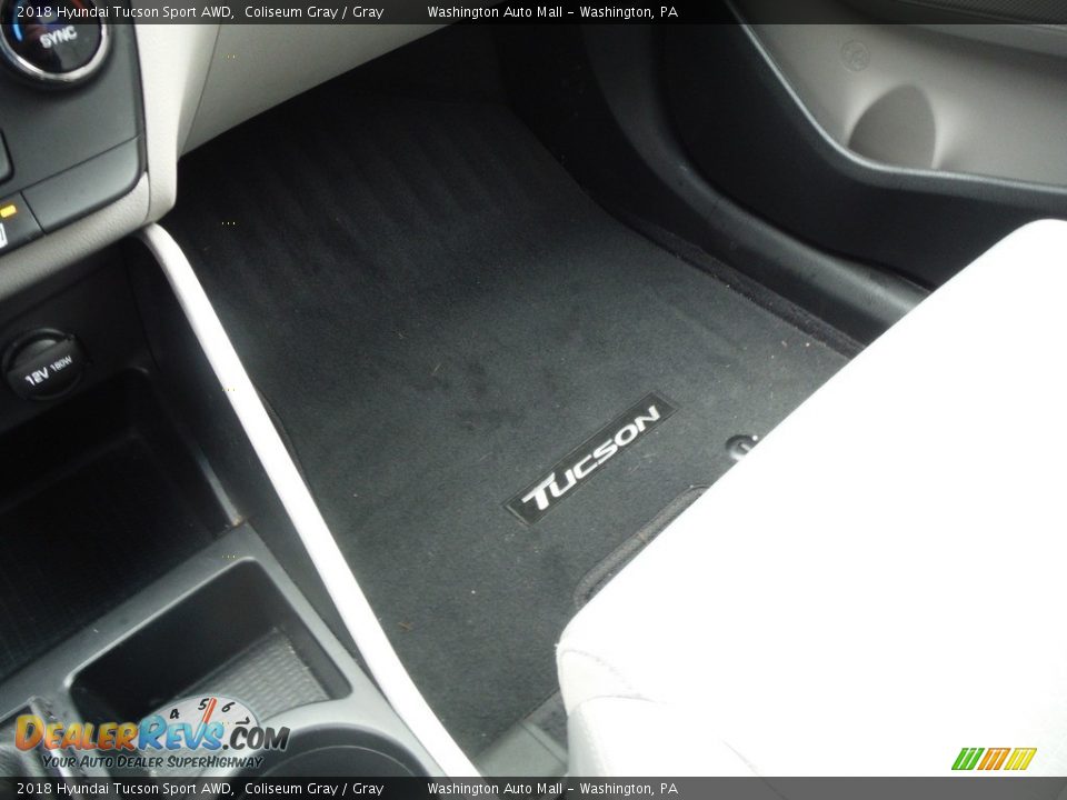 2018 Hyundai Tucson Sport AWD Coliseum Gray / Gray Photo #28