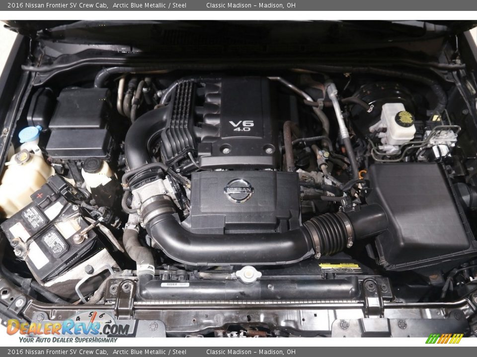 2016 Nissan Frontier SV Crew Cab 4.0 Liter DOHC 24-Valve CVTCS V6 Engine Photo #18