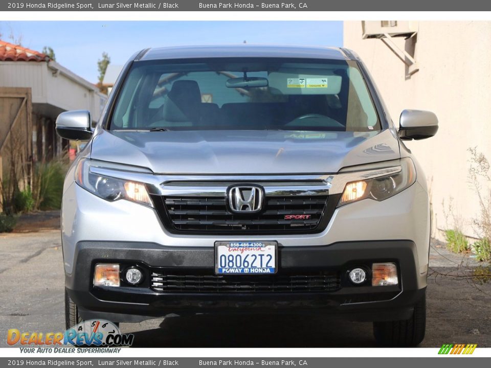 2019 Honda Ridgeline Sport Lunar Silver Metallic / Black Photo #3