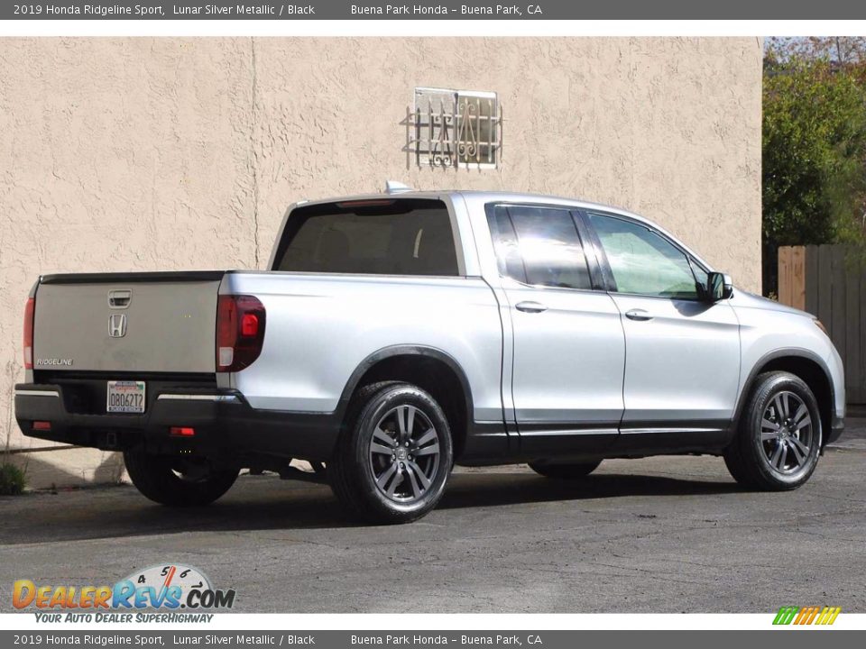 2019 Honda Ridgeline Sport Lunar Silver Metallic / Black Photo #5