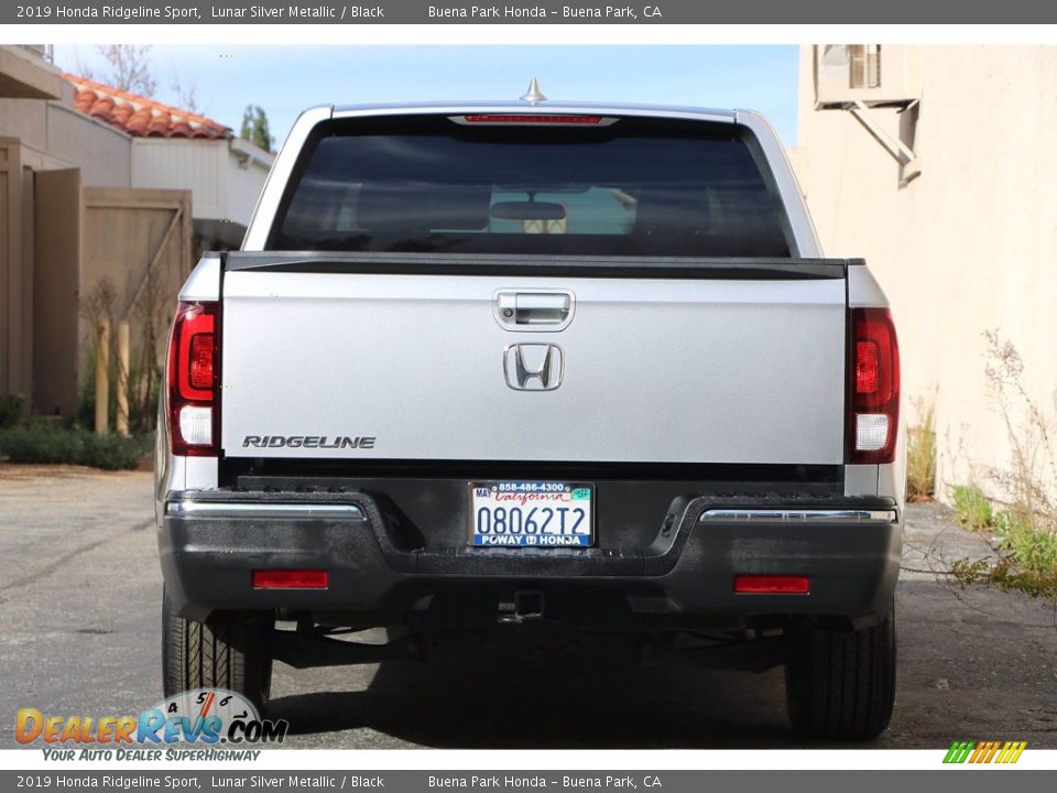 2019 Honda Ridgeline Sport Lunar Silver Metallic / Black Photo #6