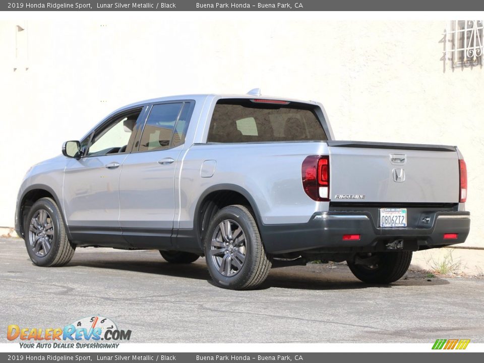 2019 Honda Ridgeline Sport Lunar Silver Metallic / Black Photo #8