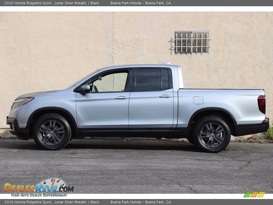 2019 Honda Ridgeline Sport Lunar Silver Metallic / Black Photo #9