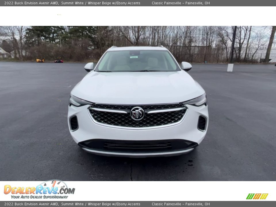 2022 Buick Envision Avenir AWD Summit White / Whisper Beige w/Ebony Accents Photo #3