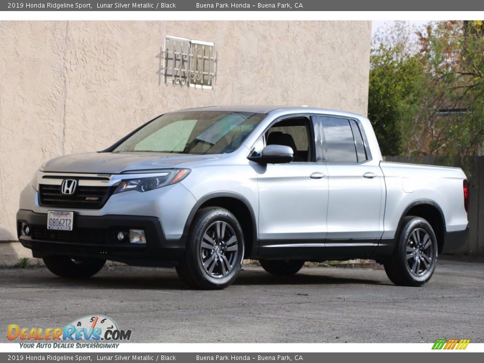 2019 Honda Ridgeline Sport Lunar Silver Metallic / Black Photo #10