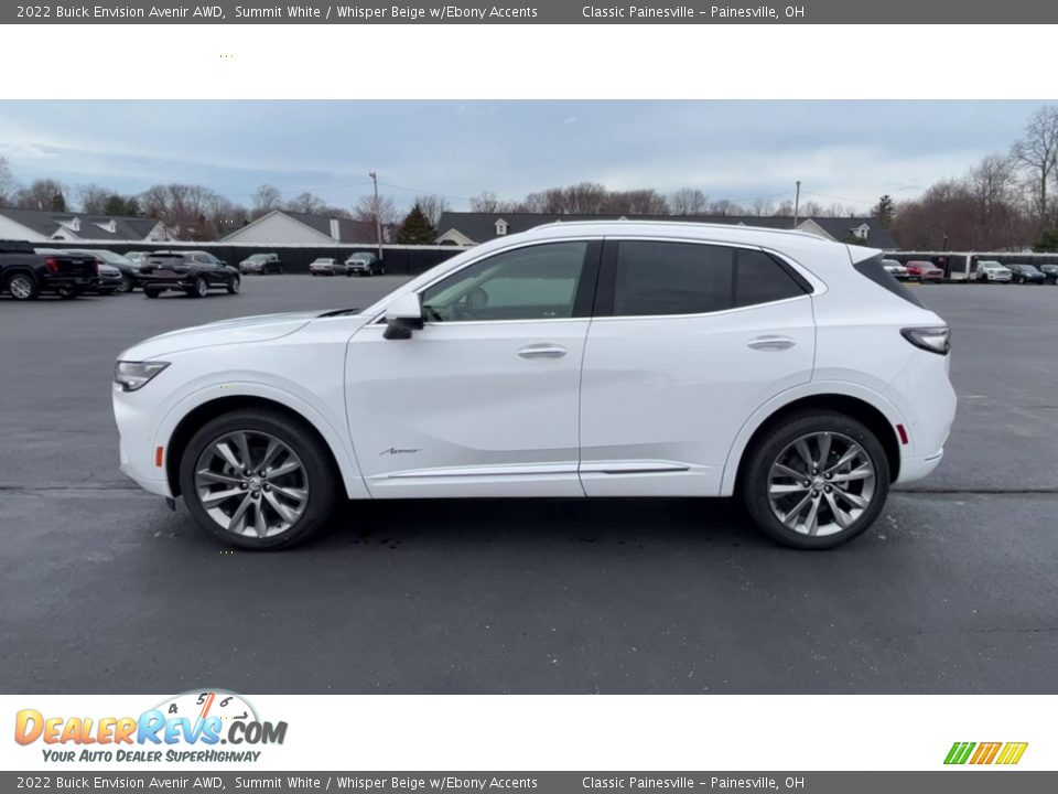 Summit White 2022 Buick Envision Avenir AWD Photo #5