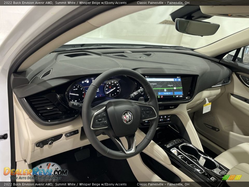 Dashboard of 2022 Buick Envision Avenir AWD Photo #10