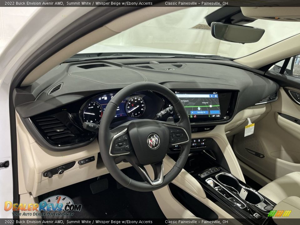 Dashboard of 2022 Buick Envision Avenir AWD Photo #10