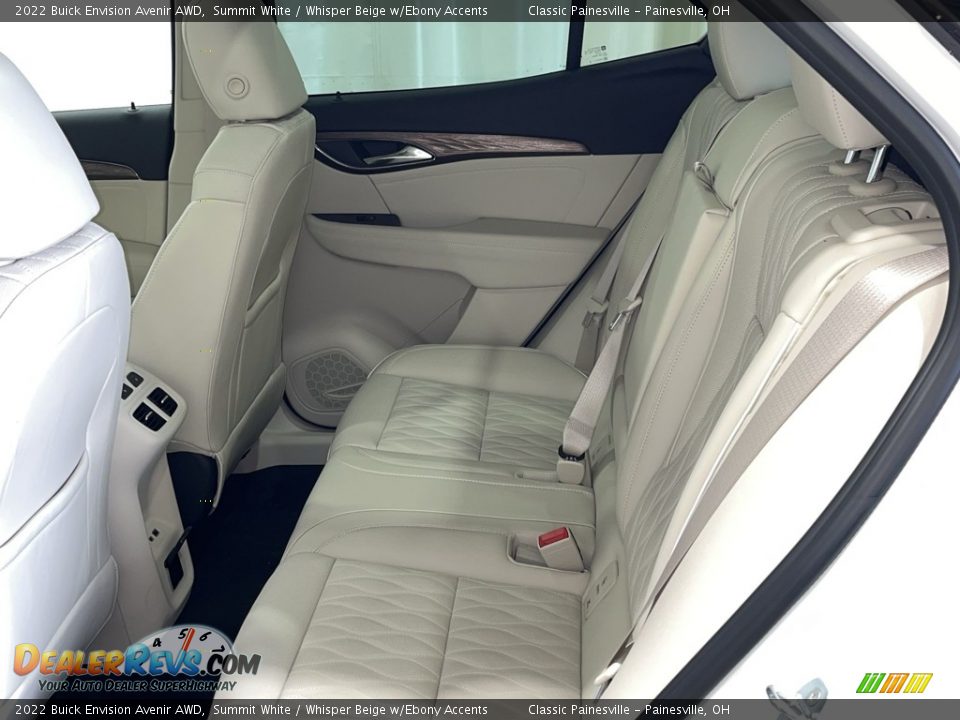 Rear Seat of 2022 Buick Envision Avenir AWD Photo #26
