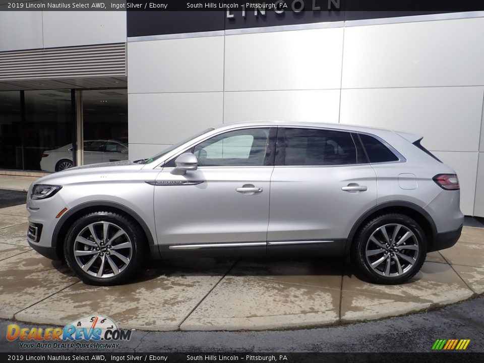 Ingot Silver 2019 Lincoln Nautilus Select AWD Photo #2