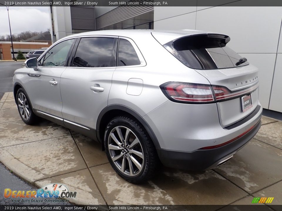 2019 Lincoln Nautilus Select AWD Ingot Silver / Ebony Photo #3