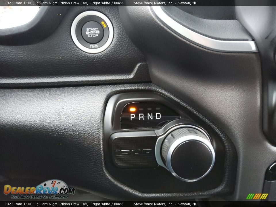 2022 Ram 1500 Big Horn Night Edition Crew Cab Bright White / Black Photo #22