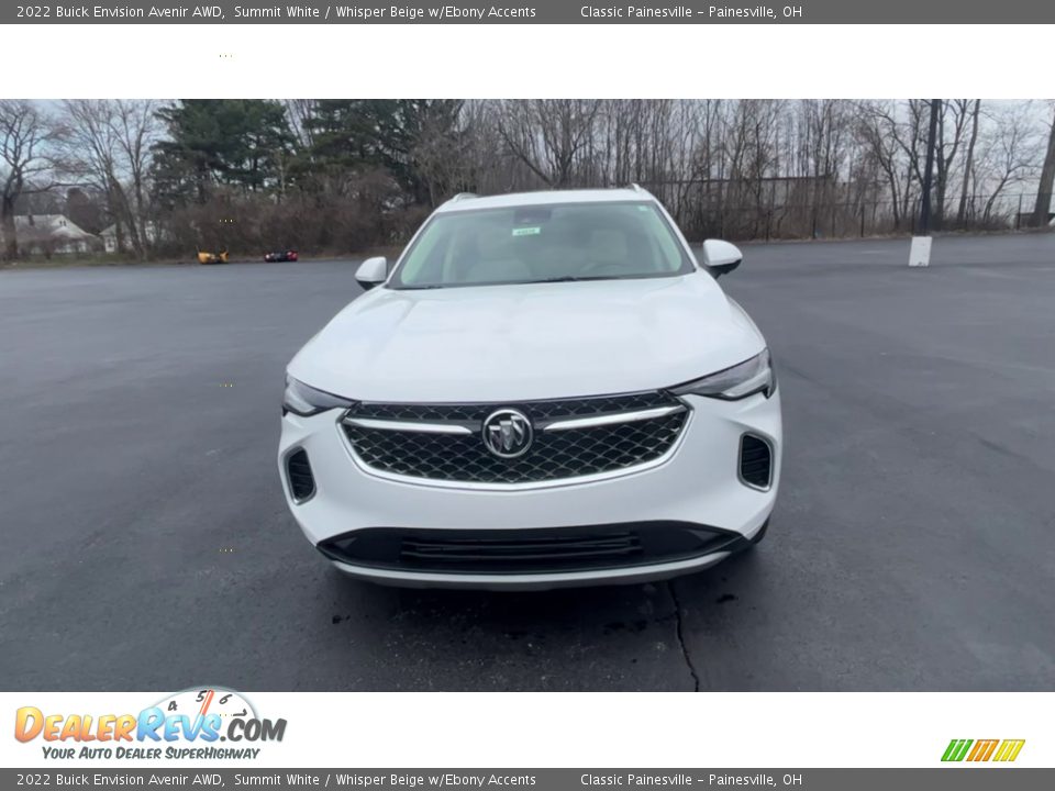 2022 Buick Envision Avenir AWD Summit White / Whisper Beige w/Ebony Accents Photo #3