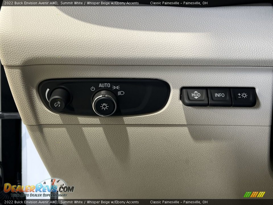 2022 Buick Envision Avenir AWD Summit White / Whisper Beige w/Ebony Accents Photo #18