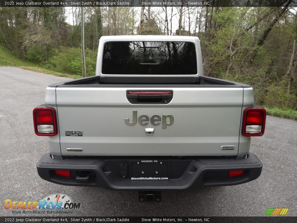 2022 Jeep Gladiator Overland 4x4 Silver Zynith / Black/Dark Saddle Photo #7