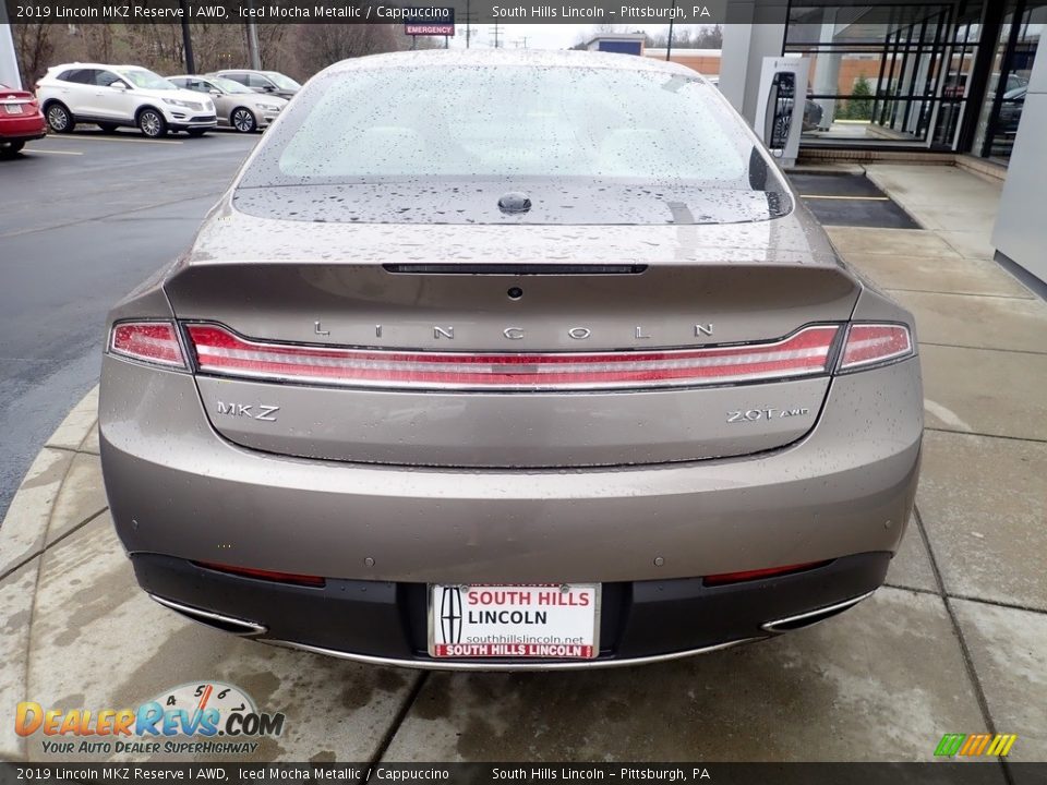 2019 Lincoln MKZ Reserve I AWD Iced Mocha Metallic / Cappuccino Photo #4