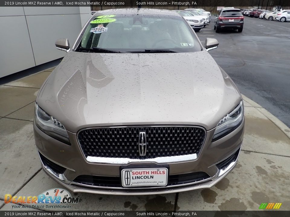 2019 Lincoln MKZ Reserve I AWD Iced Mocha Metallic / Cappuccino Photo #9