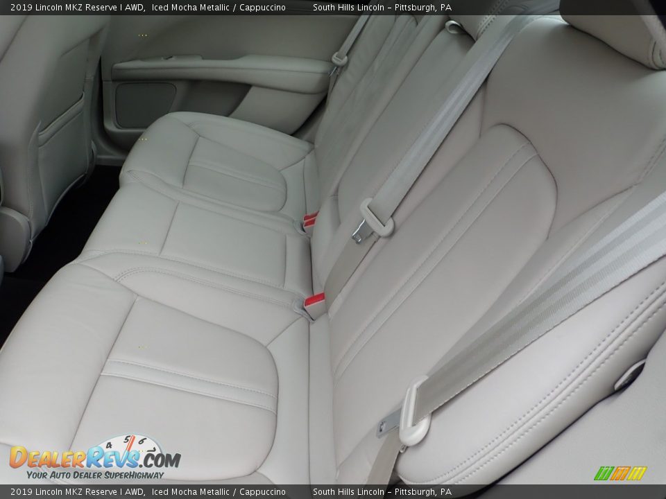 Rear Seat of 2019 Lincoln MKZ Reserve I AWD Photo #16