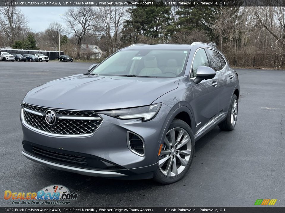 Satin Steel Metallic 2022 Buick Envision Avenir AWD Photo #1